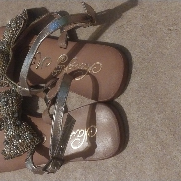 Naughty Monkey Leather Thong Sandals Size 8.5 - Picture 3 of 7